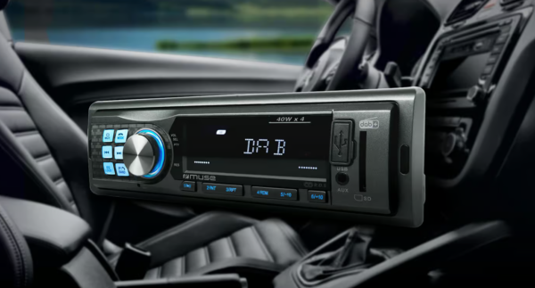 Muse DAB Car Radio | M-198 DAB | USB port | AUX in | Bluetooth | FM radio - Image 3