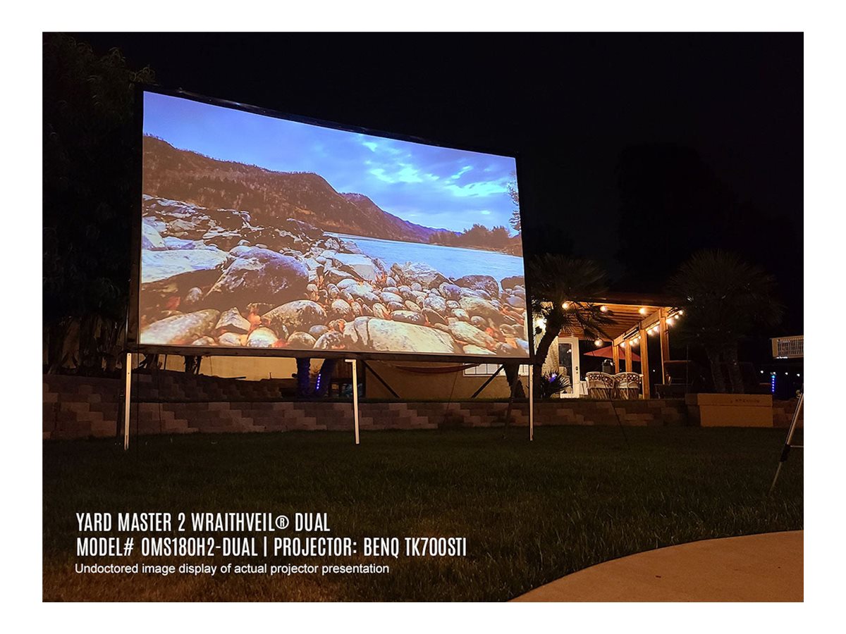 Elite Screens | Yard Master 2 Mobile Outdoor screen CineWhite | OMS100H2 | Diagonal 100 " | 16:9 | Viewable screen width (W) 222 cm - Image 9