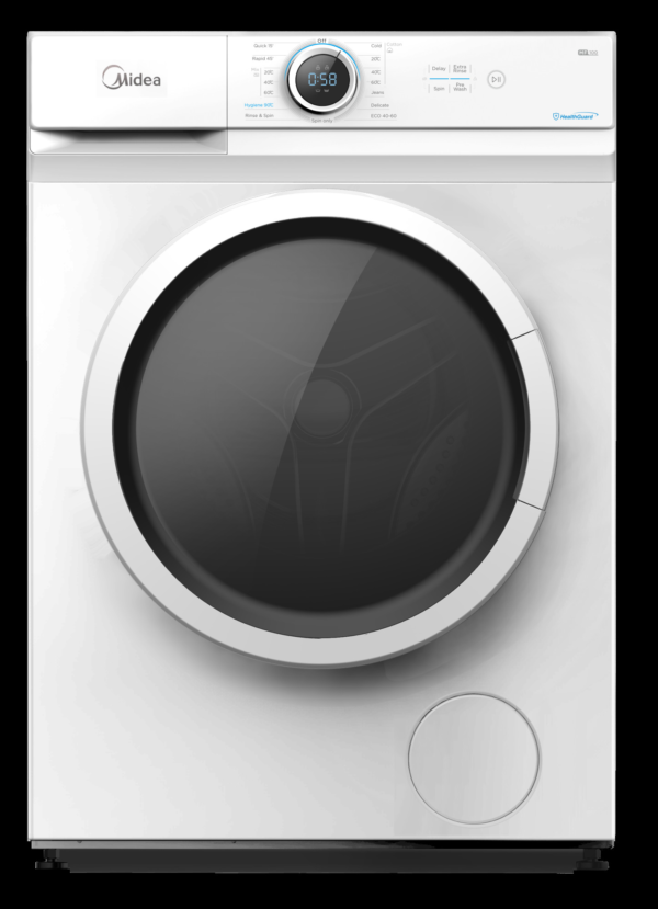 Midea Washing Machine | MF100W60/W | Energy efficiency class D | Front loading | Washing capacity 6 kg | 1000 RPM | Depth 40 cm | Width 60 cm | LED | White