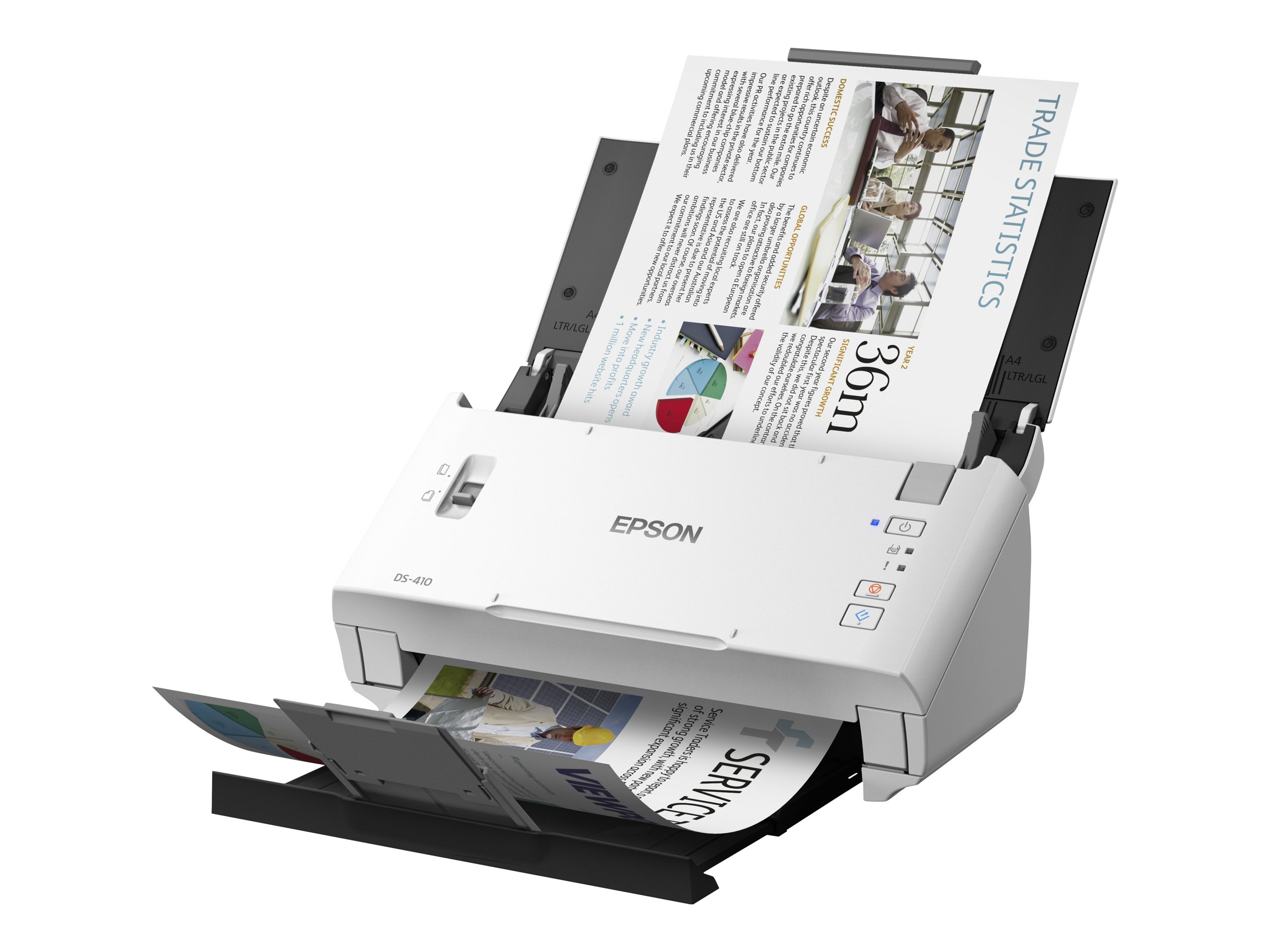 Epson | WorkForce DS-410 | Colour | Document Scanner - Image 2