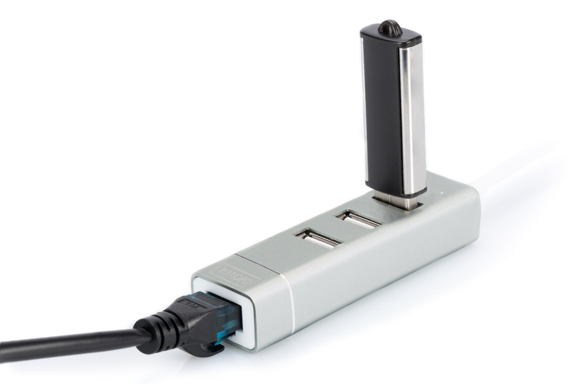 Digitus | USB Type-C 3-Port Hub + Fast Ethernet LAN Adapter | DA-70253 - Image 4