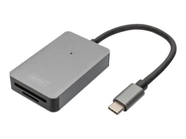 Digitus | USB-C Card Reader, 2 Port, High Speed | DA-70333