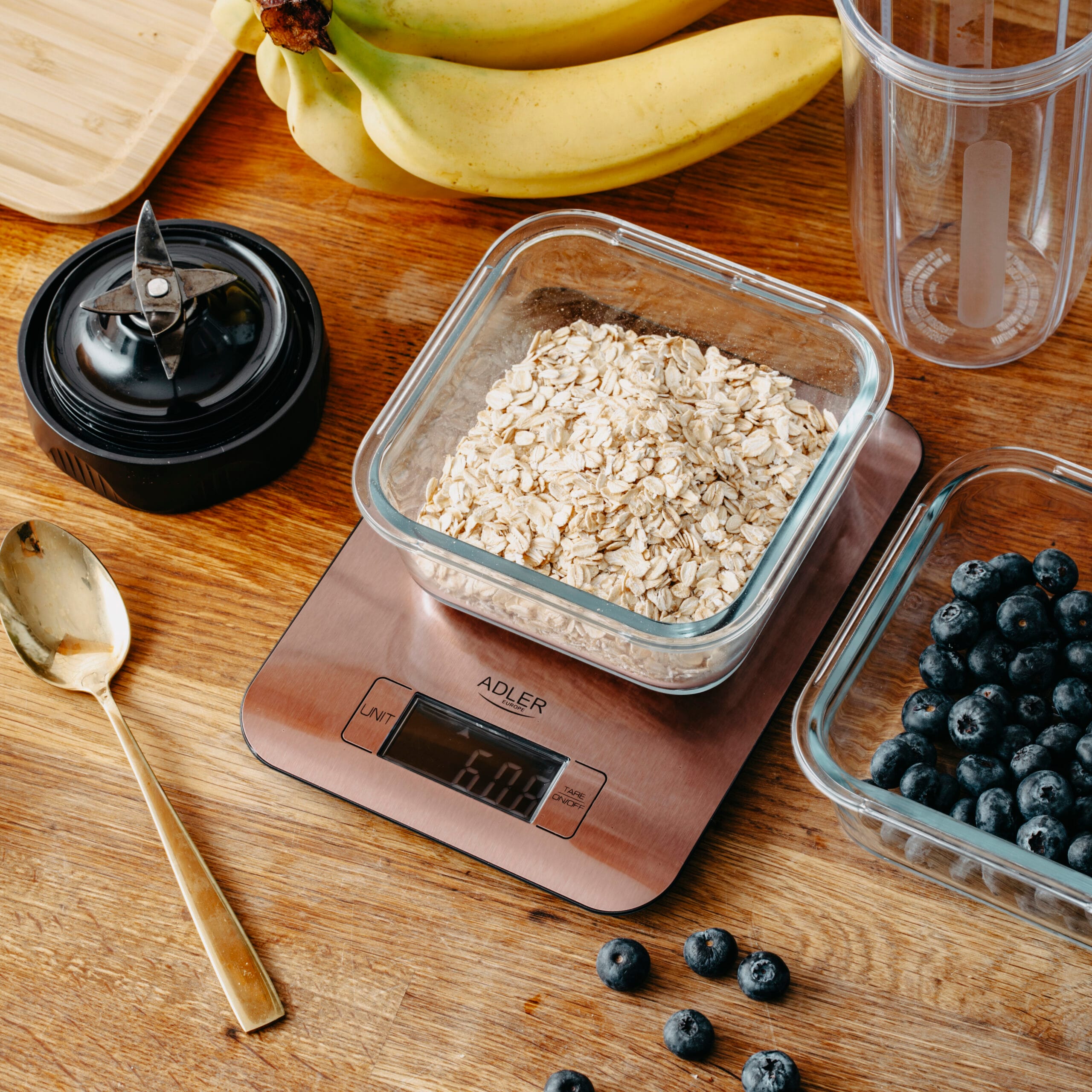 Adler Kitchen Scale | AD 3183c | Graduation 1 g | Copper - Image 9