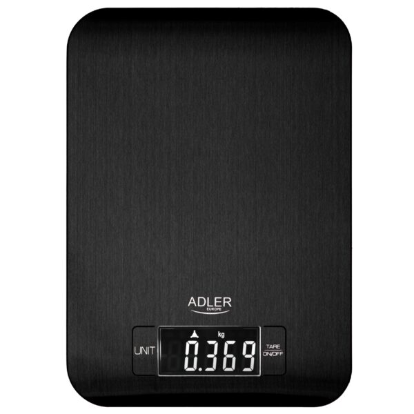 Adler Kitchen Scale | AD 3183b | Graduation 1 g | Black - Image 2