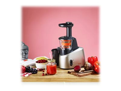 TEFAL | Slow Juicer | ZC255B38 | Type Electric | Silver/ black | 200 W | Extra large fruit input | Number of speeds 2 | 82 RPM - Image 10