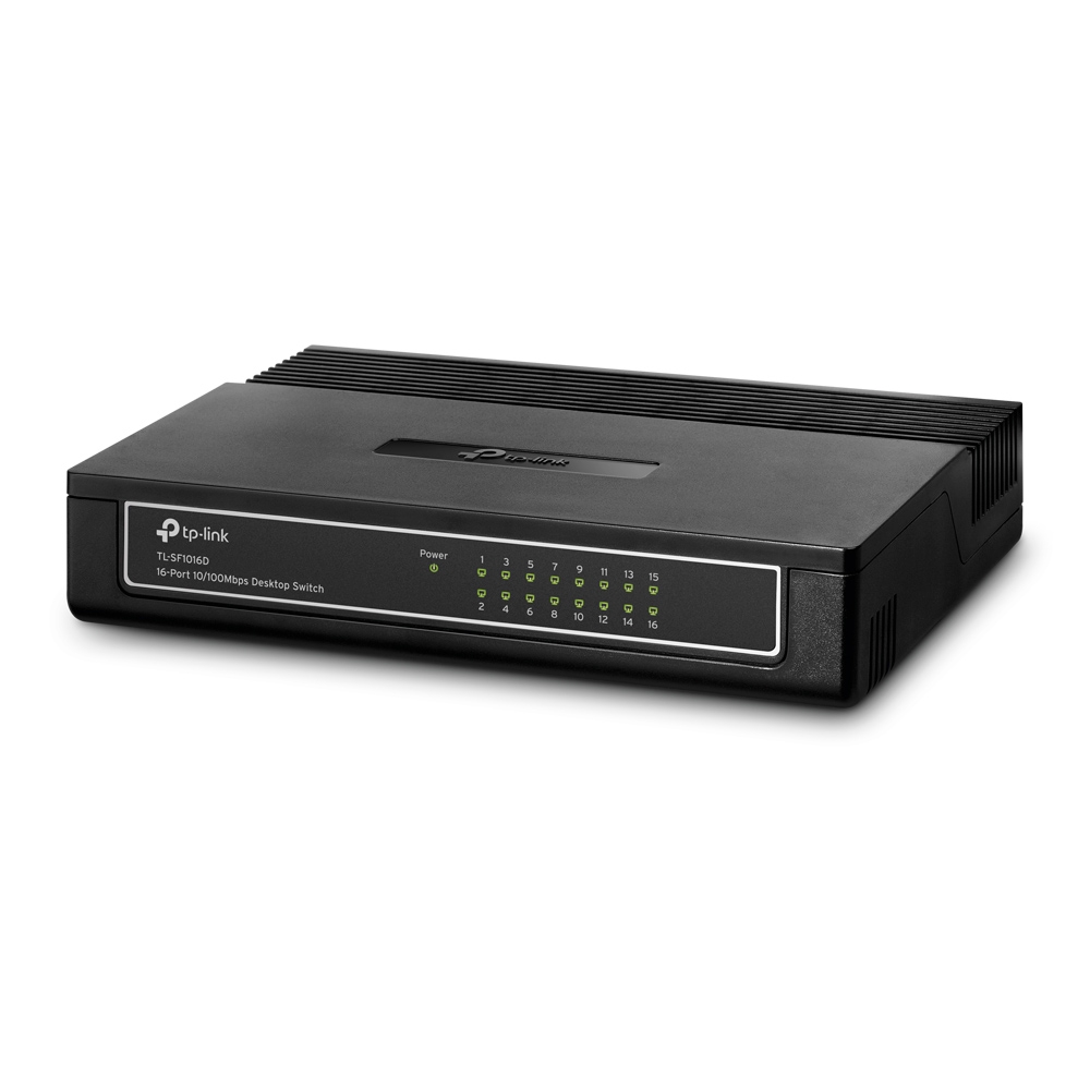 TP-LINK | Switch | TL-SF1016D | Desktop | 10/100 Mbps (RJ-45) ports quantity 16 | Power supply type External - Image 3