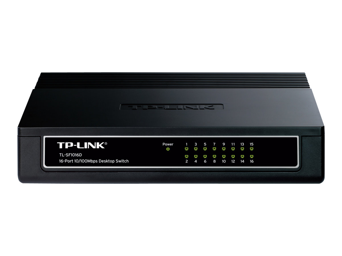 TP-LINK | Switch | TL-SF1016D | Desktop | 10/100 Mbps (RJ-45) ports quantity 16 | Power supply type External - Image 4