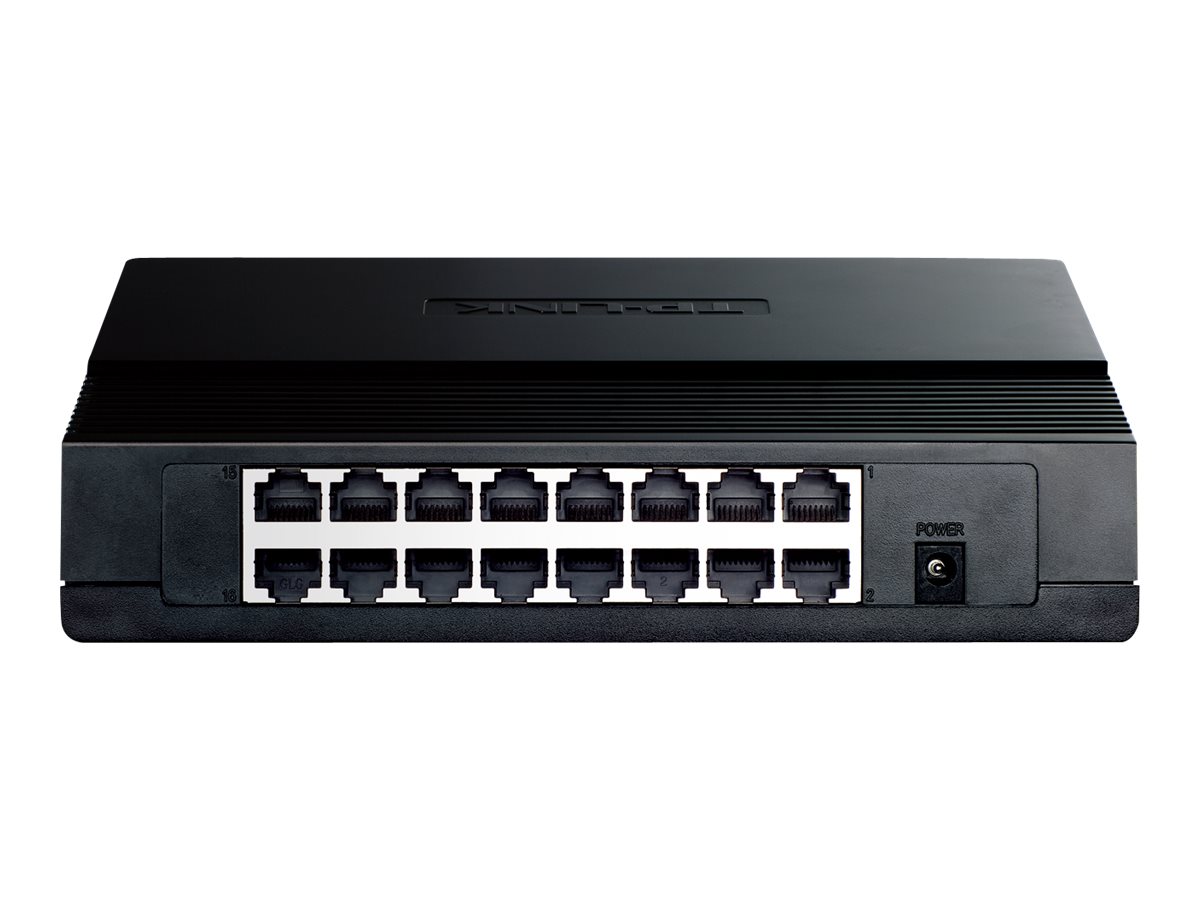 TP-LINK | Switch | TL-SF1016D | Desktop | 10/100 Mbps (RJ-45) ports quantity 16 | Power supply type External - Image 6