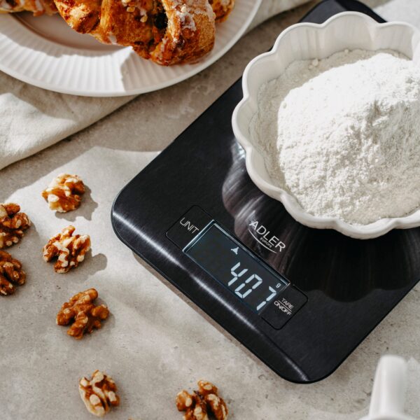 Adler Kitchen Scale | AD 3183b | Graduation 1 g | Black - Image 10