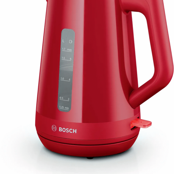 Bosch Kettle | TWK1M124 | Electric | 2400 W | 1.7 L | Plastic | 360° rotational base | Red