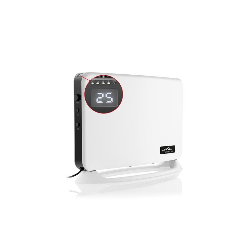 ETA | Heater | ETA162490000 | Convection Heater | 2000 W | Number of power levels 3 | White | N/A - Image 2