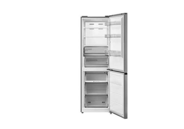 Midea Refrigerator | MERB276FGE02A | Energy efficiency class E | Free standing | Combi | Height 180 cm | No Frost system | Fridge net capacity 199 L | Freezer net capacity 71 L | 41 dB | Stainless steel - Image 5