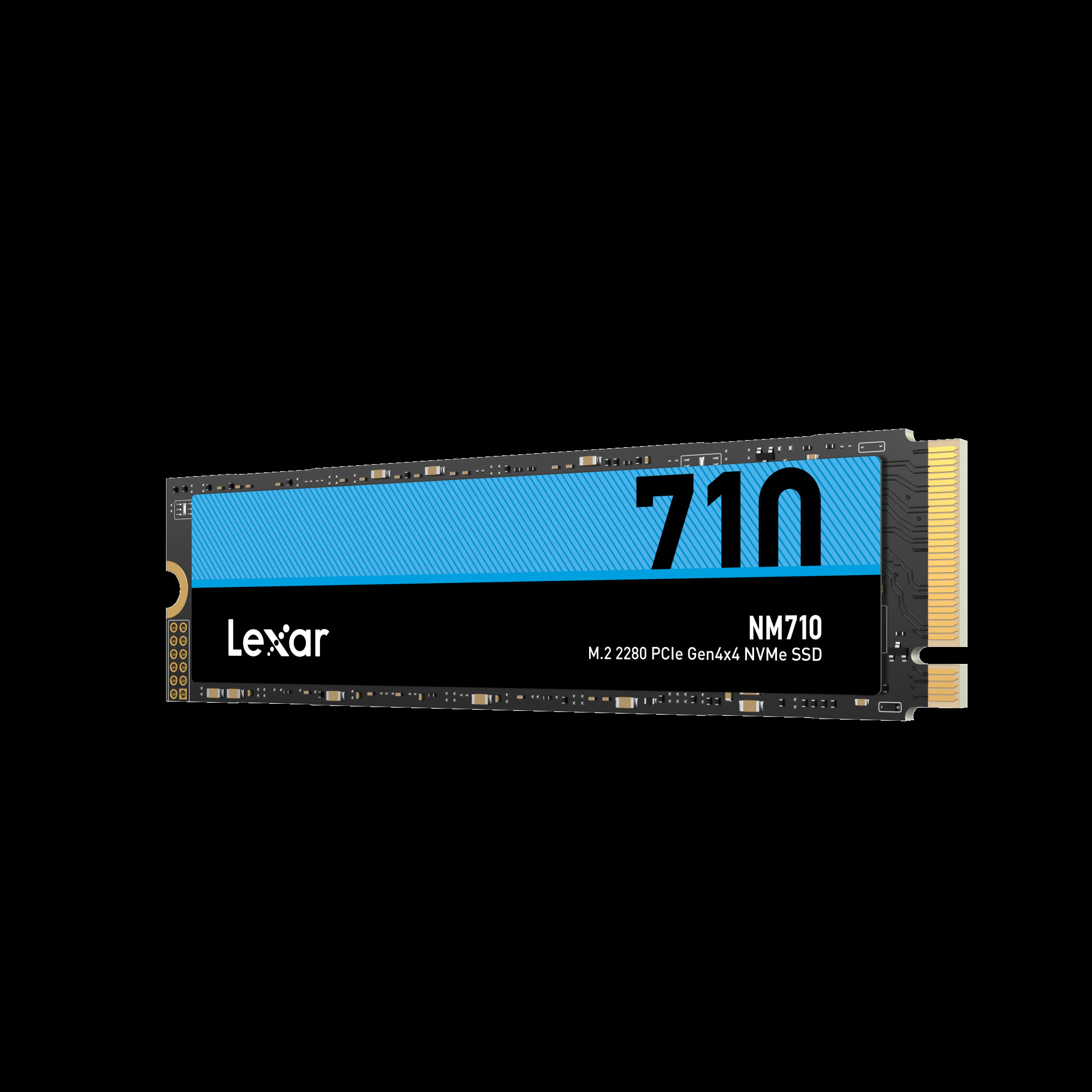 Lexar | M.2 NVMe SSD | NM710 | 2000 GB | SSD form factor M.2 2280 | Solid-state drive interface PCIe Gen4x4 | Read speed 4850 MB/s | Write speed 4500 MB/s - Image 3
