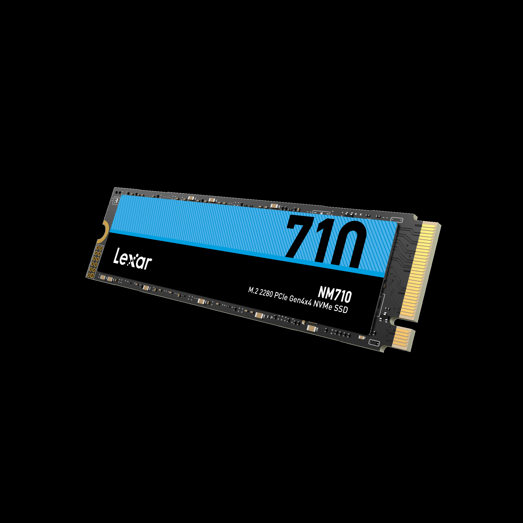 Lexar | M.2 NVMe SSD | NM710 | 2000 GB | SSD form factor M.2 2280 | Solid-state drive interface PCIe Gen4x4 | Read speed 4850 MB/s | Write speed 4500 MB/s - Image 4
