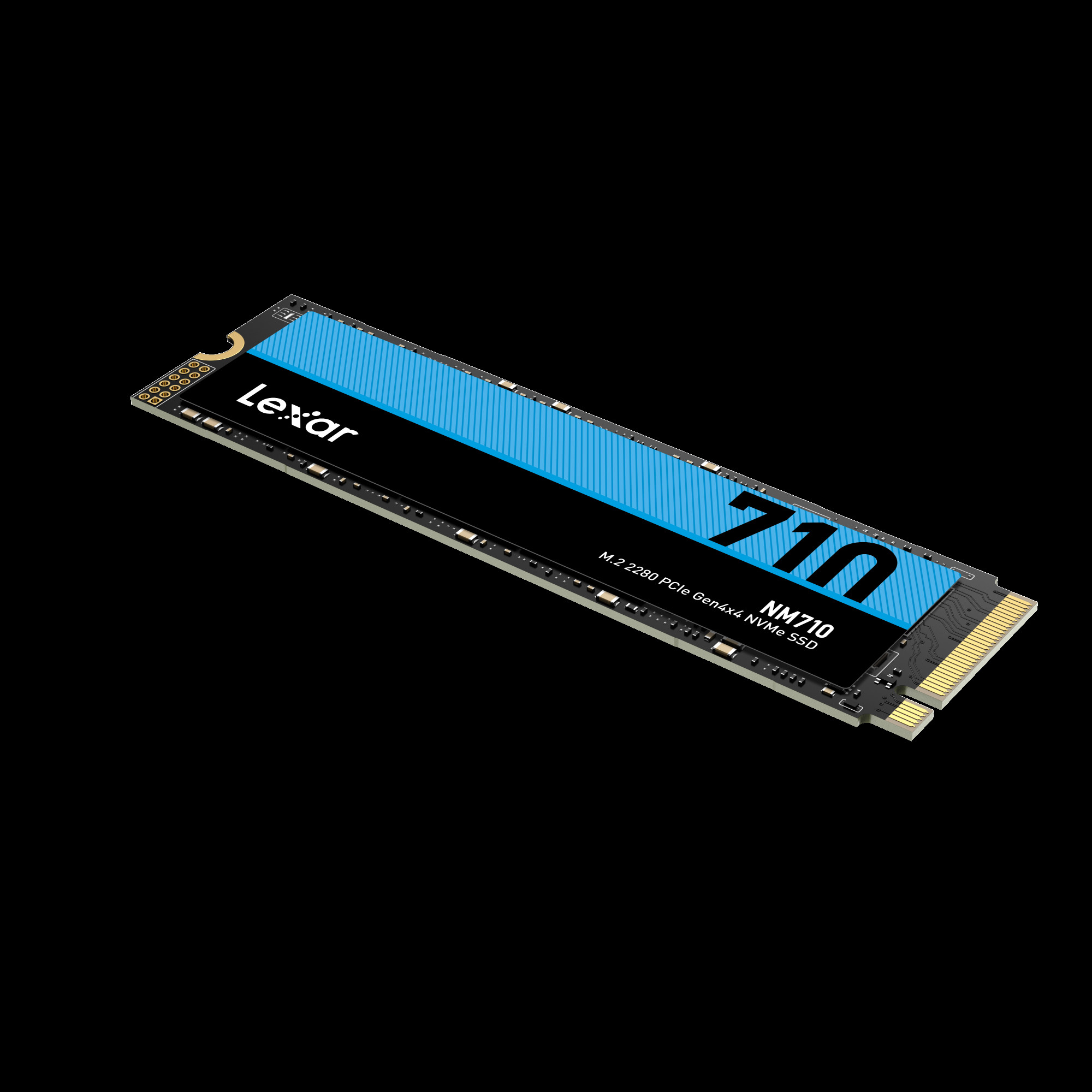 Lexar | M.2 NVMe SSD | NM710 | 2000 GB | SSD form factor M.2 2280 | Solid-state drive interface PCIe Gen4x4 | Read speed 4850 MB/s | Write speed 4500 MB/s - Image 5