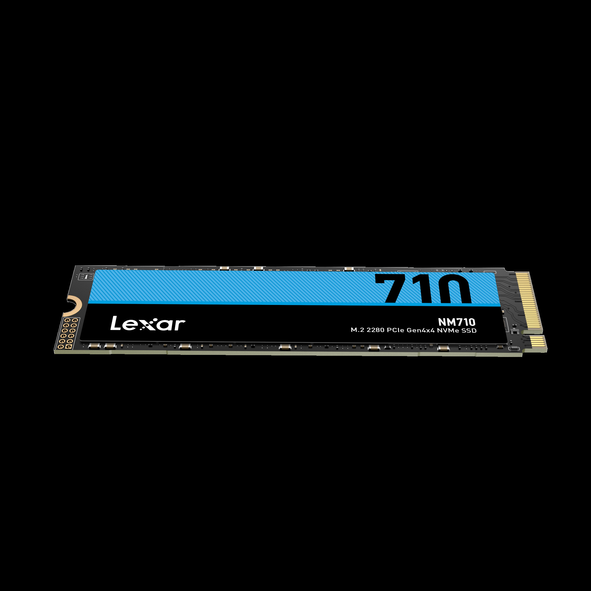 Lexar | M.2 NVMe SSD | NM710 | 2000 GB | SSD form factor M.2 2280 | Solid-state drive interface PCIe Gen4x4 | Read speed 4850 MB/s | Write speed 4500 MB/s - Image 6