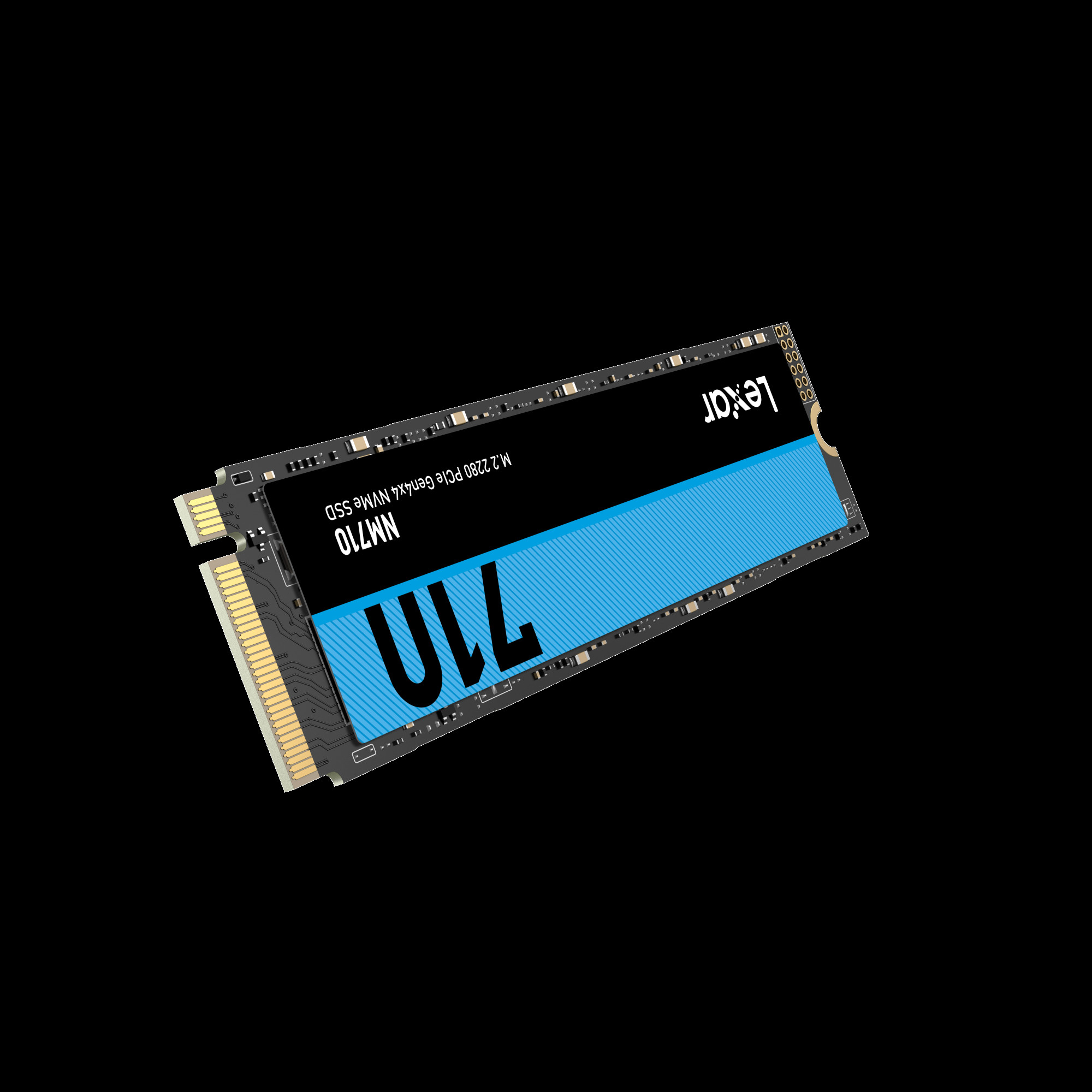 Lexar | M.2 NVMe SSD | NM710 | 2000 GB | SSD form factor M.2 2280 | Solid-state drive interface PCIe Gen4x4 | Read speed 4850 MB/s | Write speed 4500 MB/s - Image 7