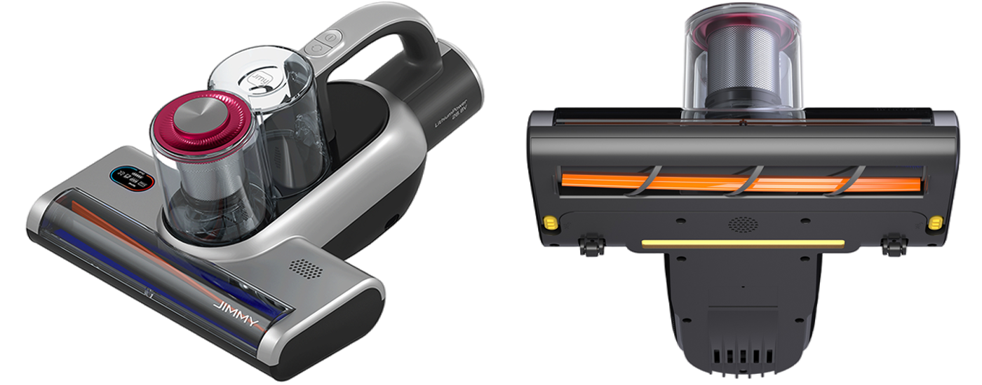 Jimmy | Vacuum Cleaner | BD7 Pro Double Cup Anti-mite | Cordless operating | Handheld | 250 W | 28.8 V | Grey - Image 3