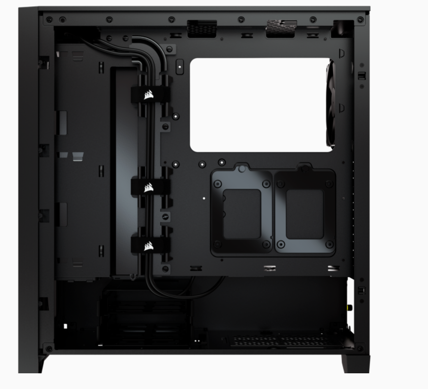 Corsair | Computer Case | 4000D | Side window | Black | ATX | Power supply included No | ATX - Image 4