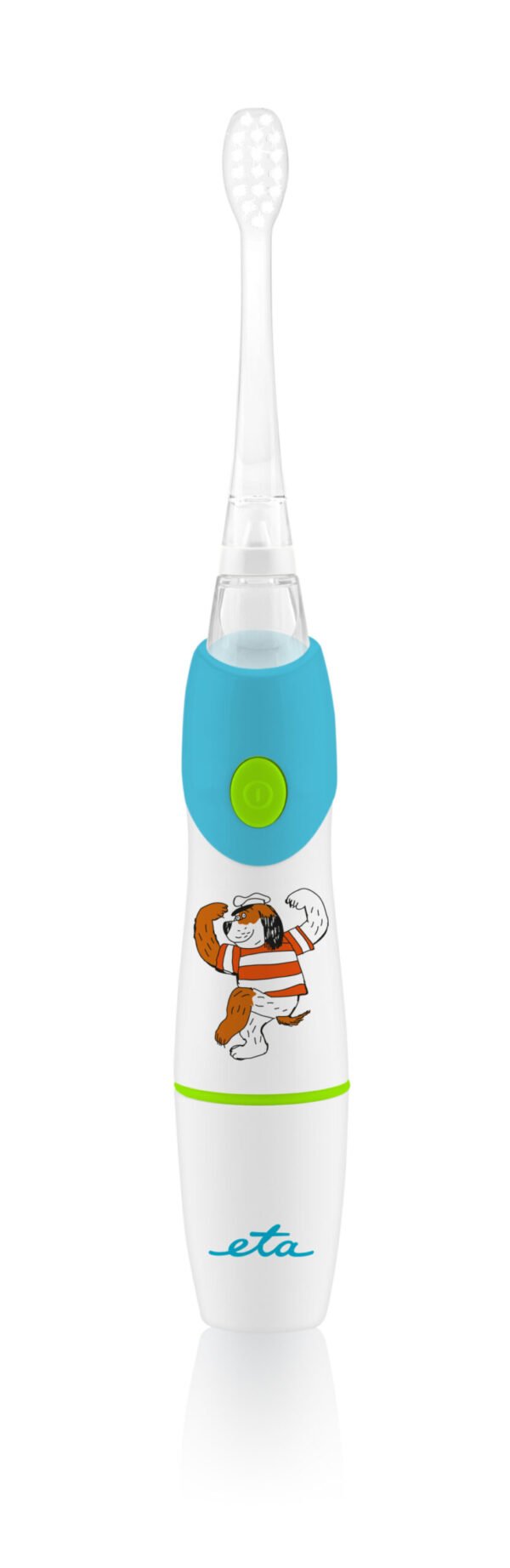 ETA | SONETIC Toothbrush | ETA071090000 | Rechargeable | For kids | Number of brush heads included 2 | Number of teeth brushing modes Does not apply | Sonic technology | White/Light blue - Image 3