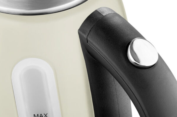 ETA | Kettle | ELA ETA859890070 | Standard | 2100 W | 1.7 L | Stainless steel | 360° rotational base | Cream - Image 3