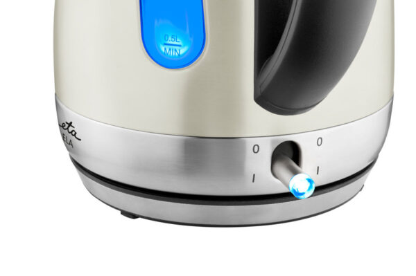 ETA | Kettle | ELA ETA859890070 | Standard | 2100 W | 1.7 L | Stainless steel | 360° rotational base | Cream - Image 4