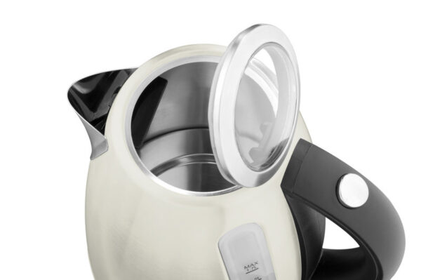 ETA | Kettle | ELA ETA859890070 | Standard | 2100 W | 1.7 L | Stainless steel | 360° rotational base | Cream - Image 6