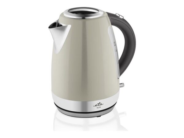 ETA | Kettle | ELA ETA859890070 | Standard | 2100 W | 1.7 L | Stainless steel | 360° rotational base | Cream - Image 2