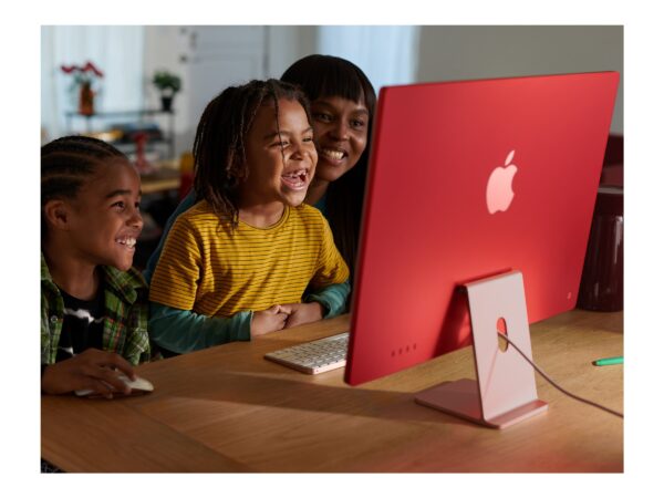 Apple iMac 24” 4.5K Retina, Apple  M3 8C CPU, 10C GPU/8GB/512GB SSD/Pink/SWE | Apple - Image 10