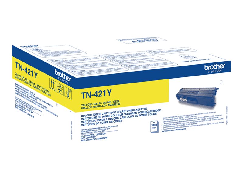 Brother TN421Y | Toner cartridge | Yellow - Image 4