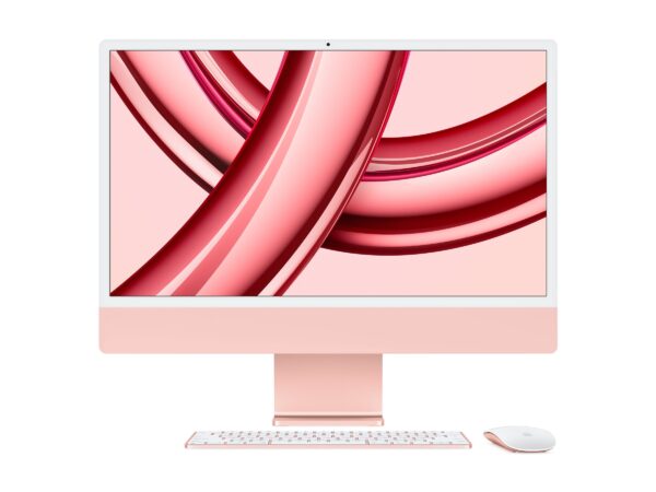 Apple iMac 24” 4.5K Retina, Apple  M3 8C CPU, 10C GPU/8GB/512GB SSD/Pink/SWE | Apple - Image 2