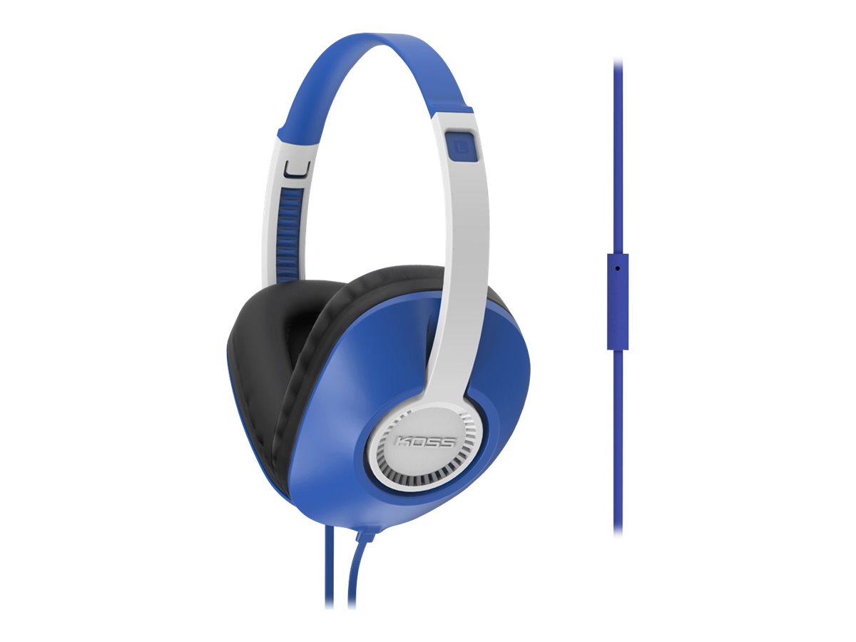 Koss | Headphones | UR23iB | Wired | On-Ear | Microphone | Blue - Image 2