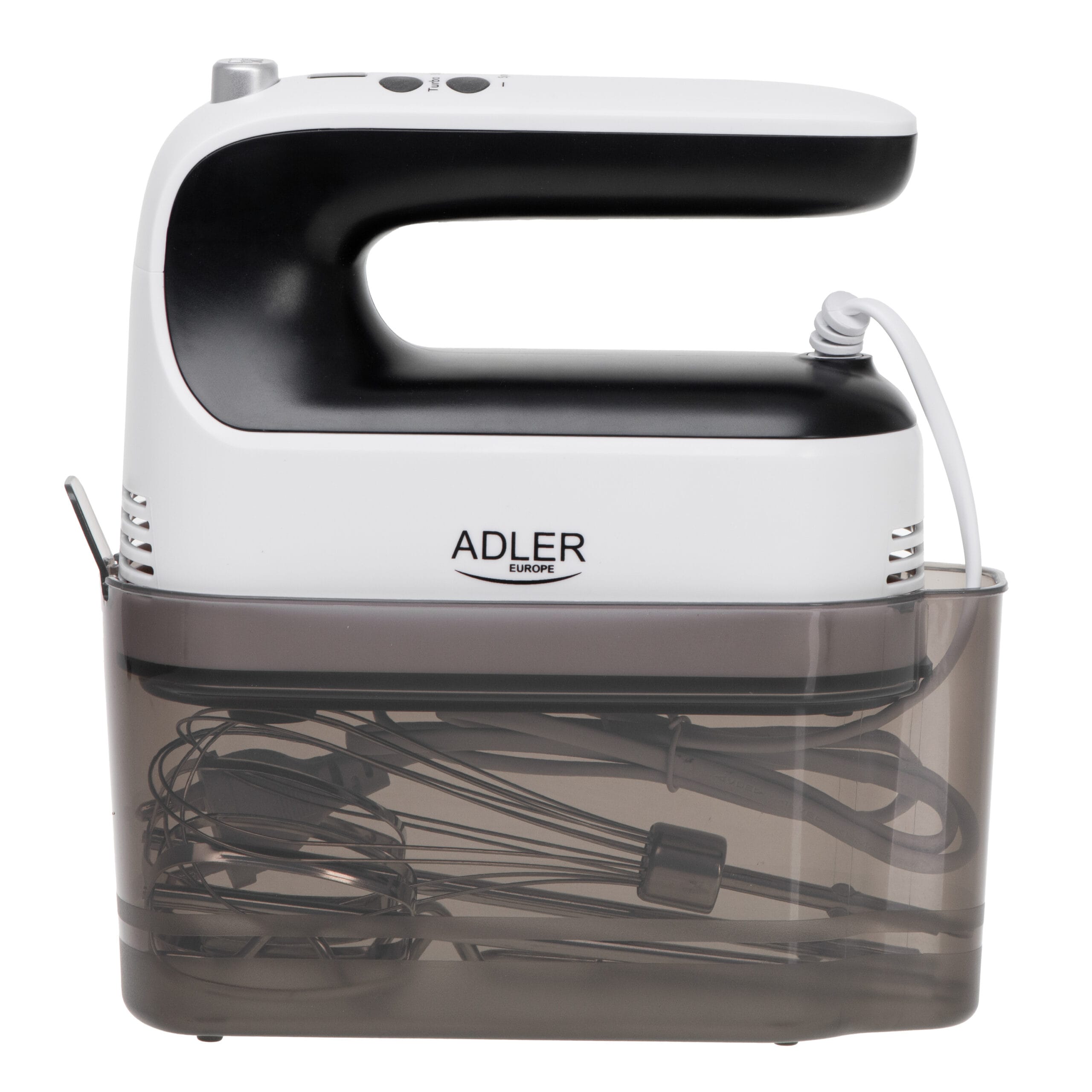 Adler Hand Mixer | AD 4229 | Hand Mixer | 600 W | Number of speeds 9 | Turbo mode | Black/White - Image 9