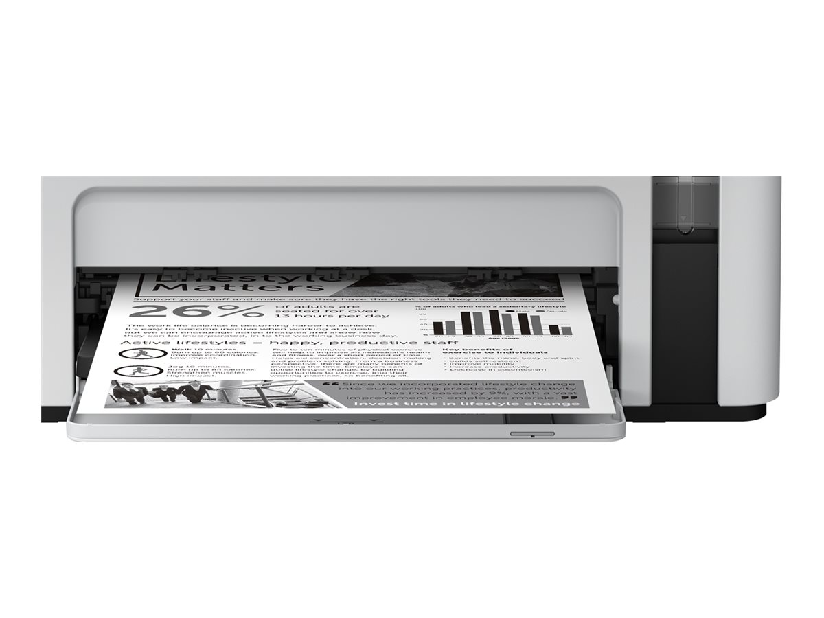 Epson EcoTank M1120 | Inkjet | Mono | Standard | Wi-Fi | Grey - Image 9