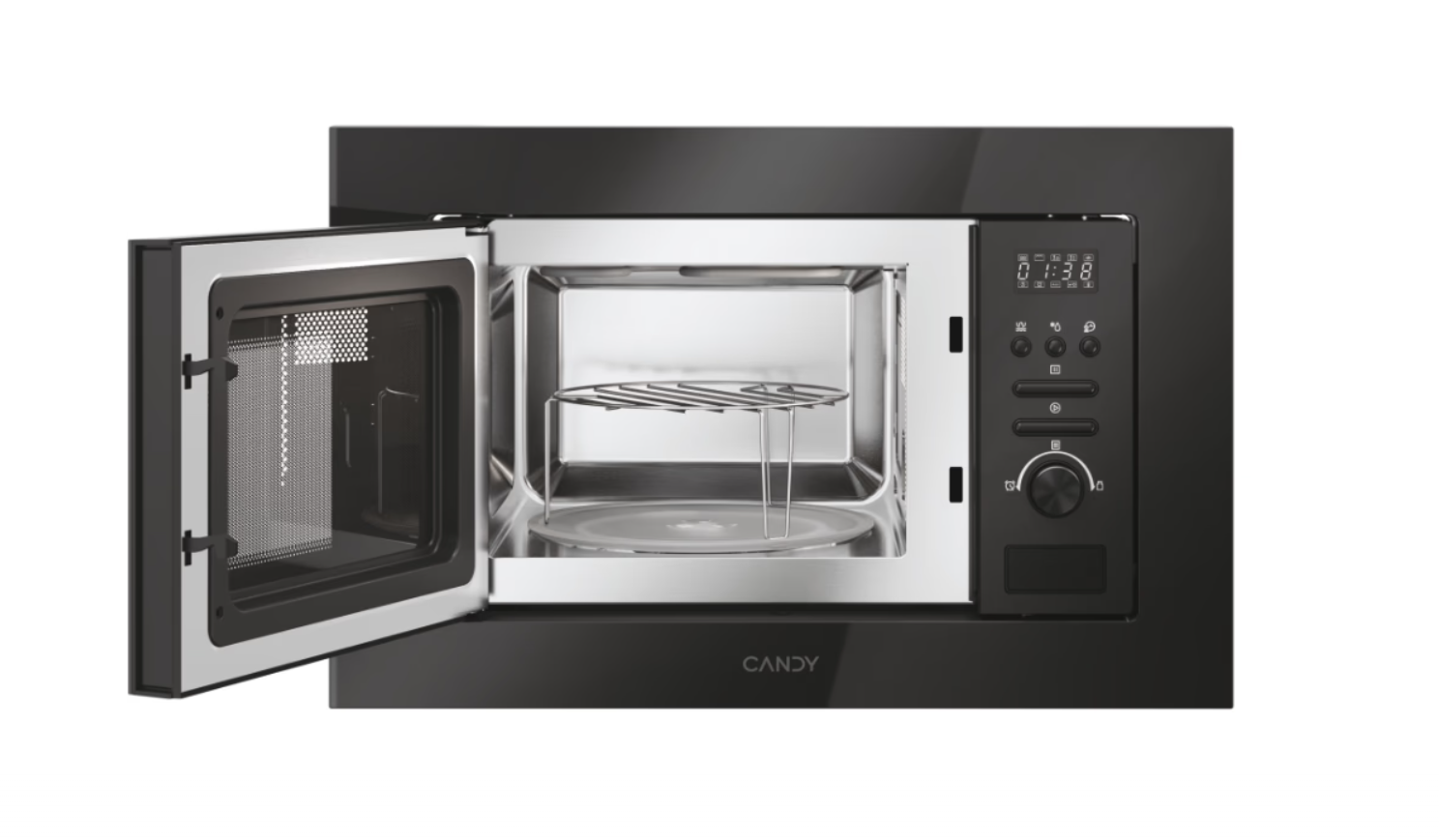 Candy Microwave oven with Grill | CA20FMW7NB | Built-in | 20 L | 1000 W | Grill | Black - Image 3