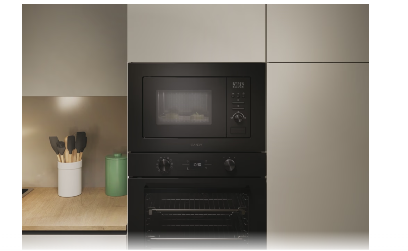 Candy Microwave oven with Grill | CA20FMW7NB | Built-in | 20 L | 1000 W | Grill | Black - Image 6