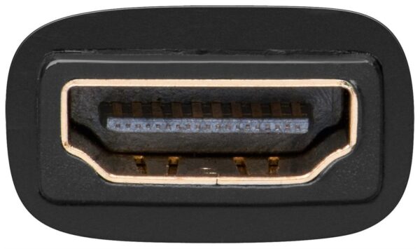 Goobay | HDMI/DVI-I adapter, gold-plated | 68690 | Black | HDMI female (Type A) | DVI-I female Dual-Link (24+5 pin) - Image 3