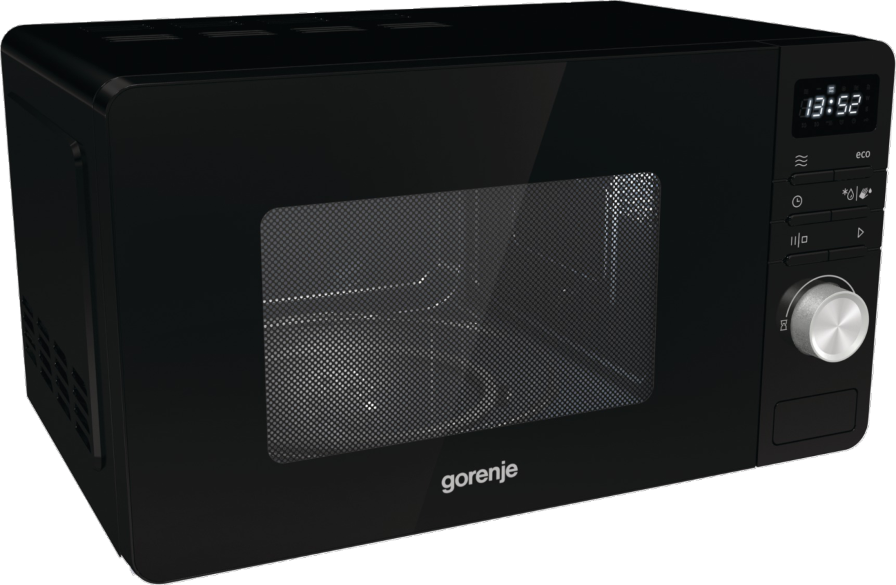 Gorenje Microwave Oven | MO20A3B | Free standing | 20 L | 800 W | Black - Image 3