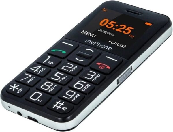 myPhone Halo Easy | Black | 1.77 " | TFT | 24 MB | 32 MB | Single SIM | Bluetooth | Main camera resolution 0.3 MP | 1000 mAh - Image 3