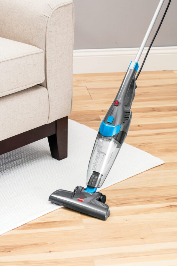 Bissell | Vacuum Cleaner | Featherweight Pro Eco | Corded operating | Handstick and Handheld | 450 W | - V | Operating radius 6 m | Blue/Titanium | Warranty 24 month(s) | Battery warranty 24 month(s) - Image 8