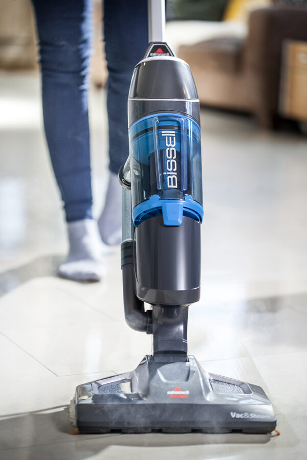 Bissell | Vacuum and steam cleaner | Vac & Steam | Power 1600 W | Steam pressure Not Applicable. Works with Flash Heater Technology bar | Water tank capacity 0.4 L | Blue/Titanium - Image 11