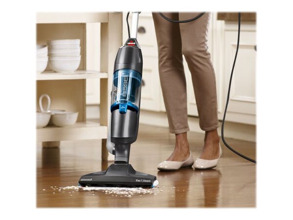 Bissell | Vacuum and steam cleaner | Vac & Steam | Power 1600 W | Steam pressure Not Applicable. Works with Flash Heater Technology bar | Water tank capacity 0.4 L | Blue/Titanium - Image 13