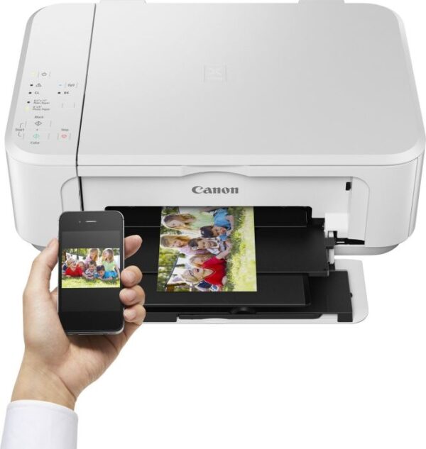 Canon Multifunctional printer | PIXMA MG3650S | Inkjet | Colour | A4 | Wi-Fi | White - Image 3