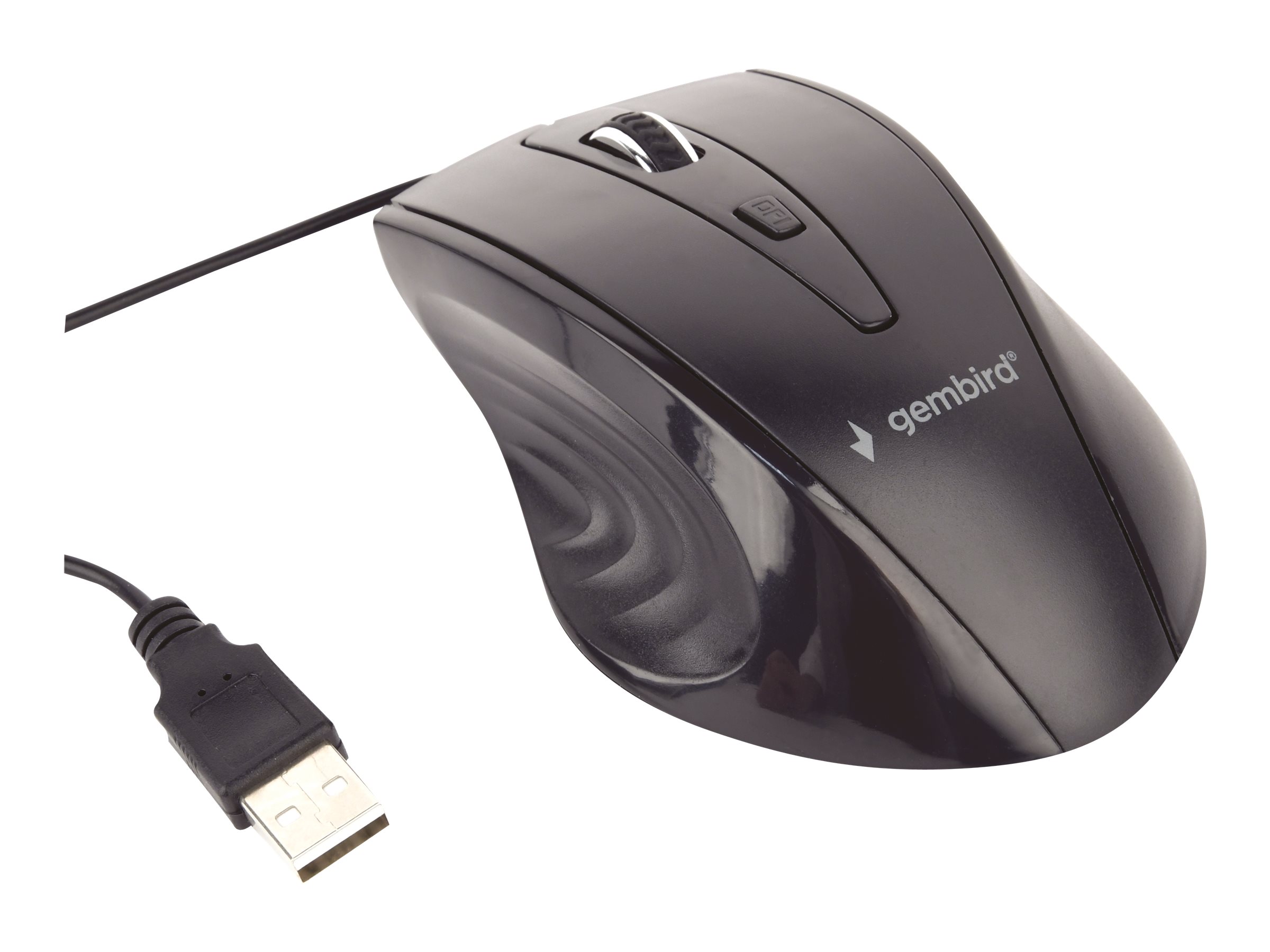 Gembird | Mouse | MUS-4B-02 | USB | Standard | Wired | Black - Image 4