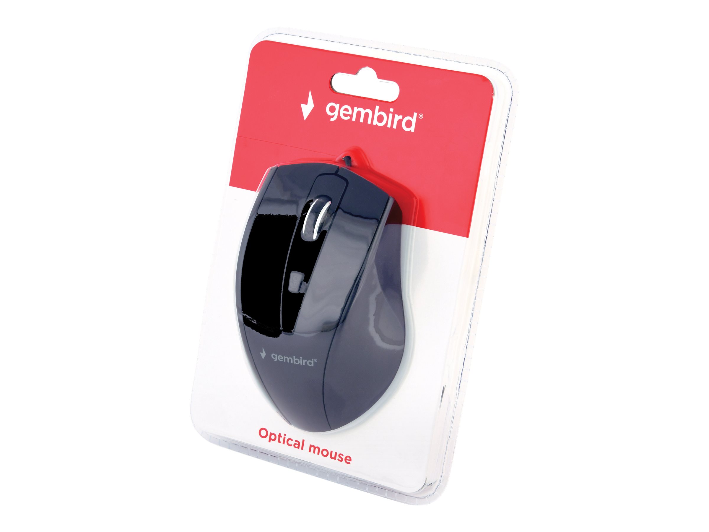 Gembird | Mouse | MUS-4B-02 | USB | Standard | Wired | Black - Image 6