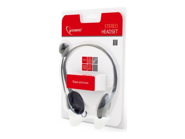 Gembird | Stereo headset | MHS-123 | Built-in microphone | 3.5 mm | Black - Image 9