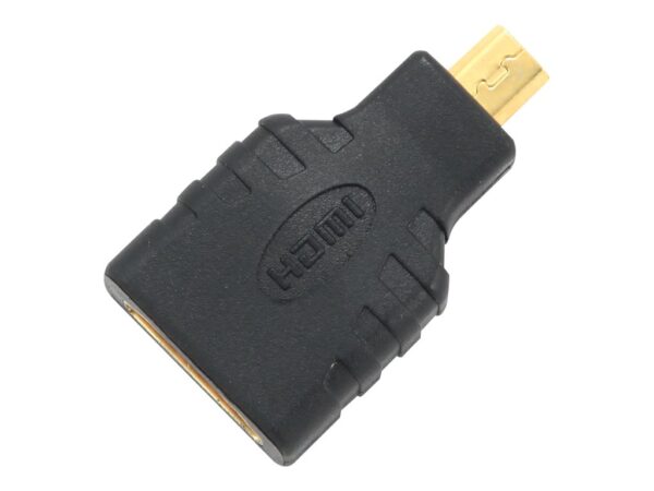 Gembird | HDMI to Micro-HDMI adapter | Black | HDMI | micro HDMI - Image 2