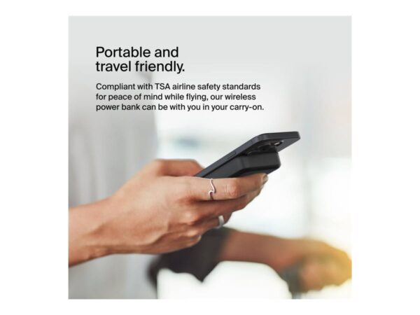 Belkin BoostCharge Pro Magnetic Power Bank with Qi2 15W 10K | 10000 mAh | Black - Image 10