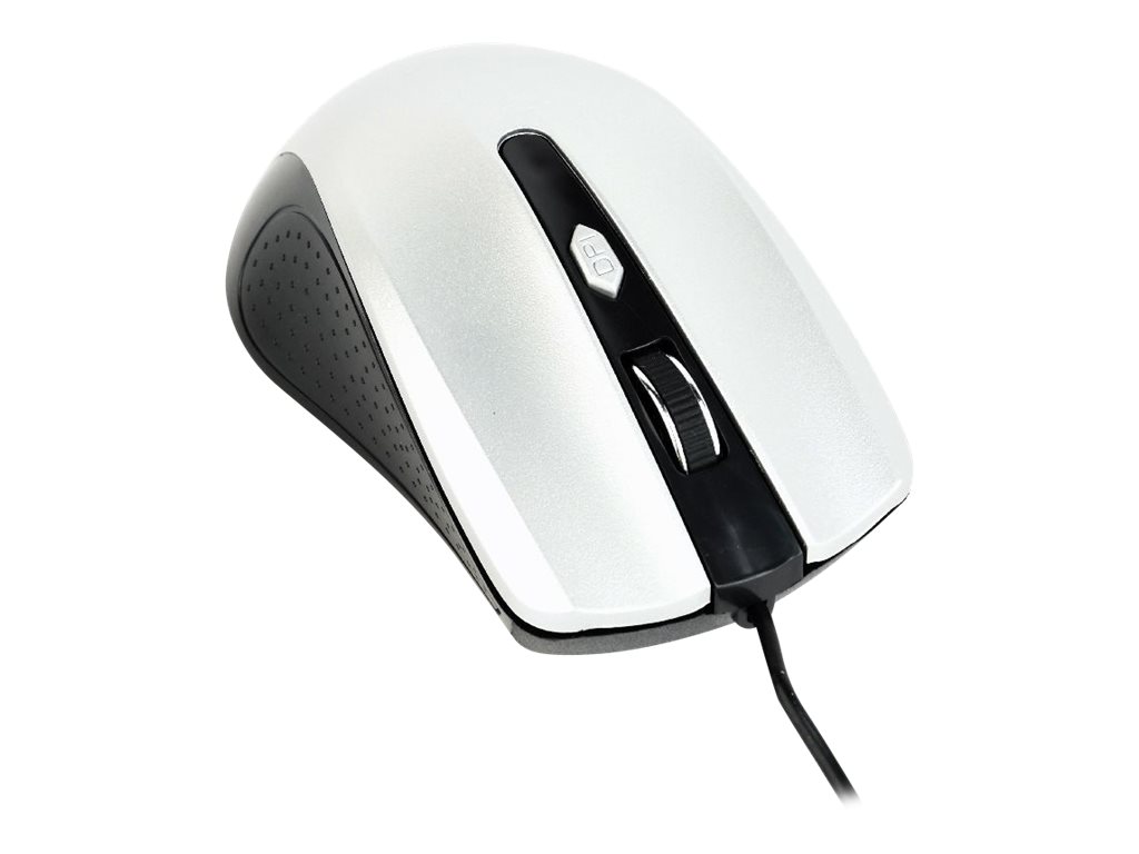Gembird | Mouse | MUS-4B-01-BS | Standard | USB | Black/ silver - Image 2