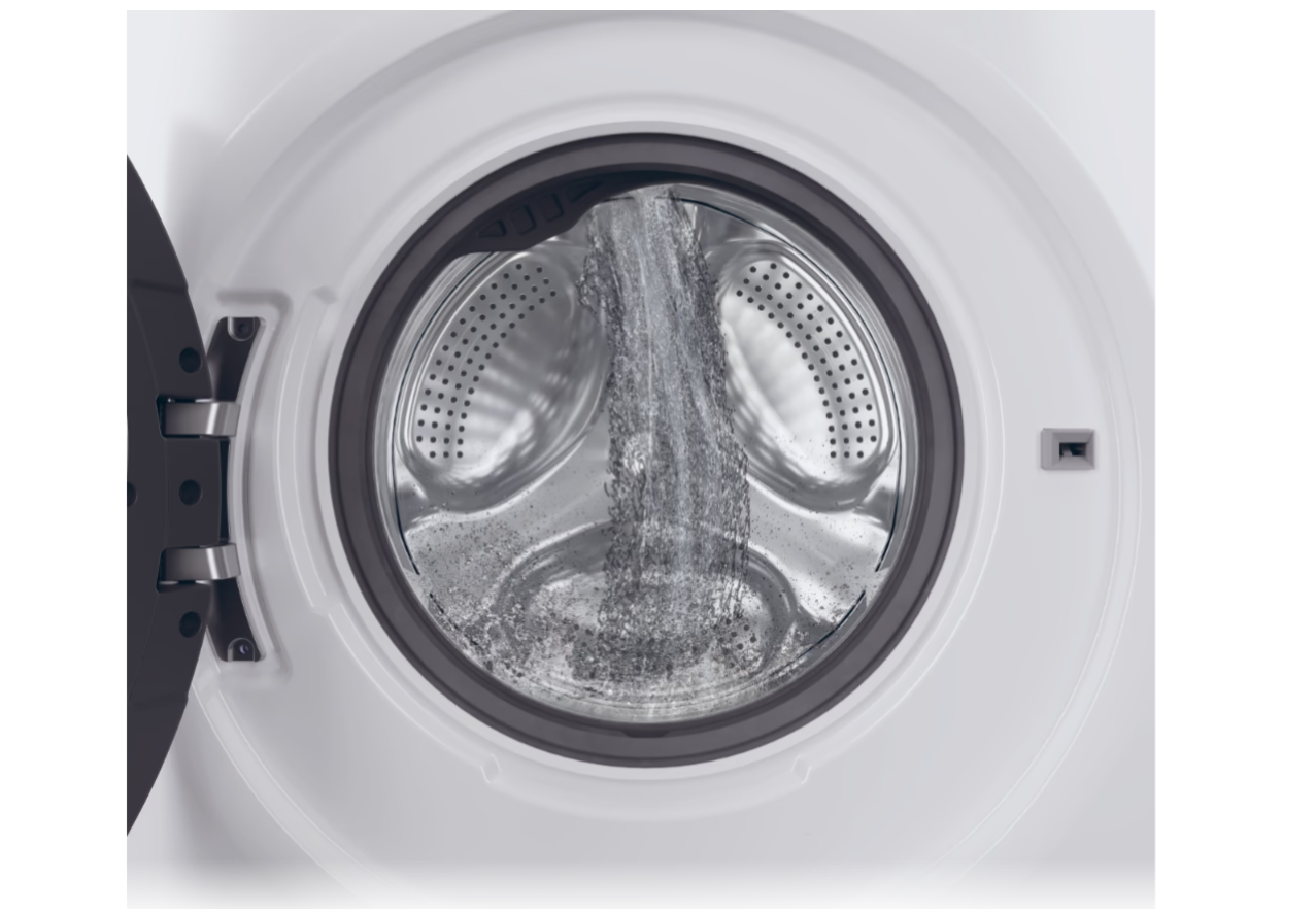 Candy Washing Machine | BR 48B6-S | Energy efficiency class A | Front loading | Washing capacity 8 kg | 1400 RPM | Depth 53 cm | Width 60 cm | Display | LCD | Steam function | Wi-Fi | White - Image 8